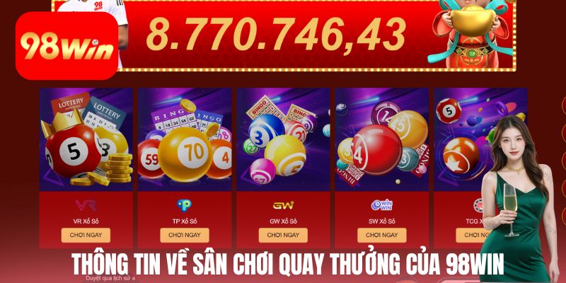 Thông tin về sân chơi quay thưởng của thương hiệu