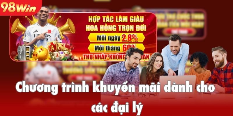 Chương trình khuyến mãi 98win dành cho các đại lýChương trình khuyến mãi 98win dành cho các đại lý